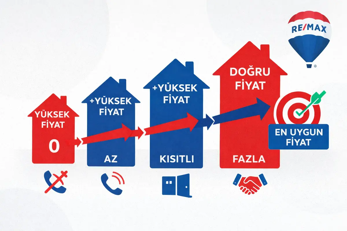 Evimi Satarken Satış Fiyatımı Yüksek Belirlesem, Gelen Teklifleri Değerlendirsem, Dairemi İstediğim Fiyattan ve Sürede Satabilir miyim?